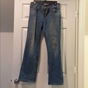 Levi curvy bootcut jeans
